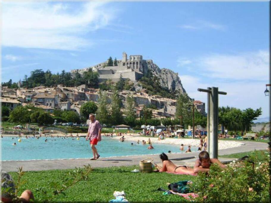 Le Cocon De Sisteron Leilighet Eksteriør bilde